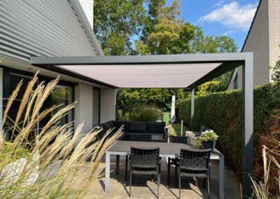 Huppe Qbus pergola in Middelburg