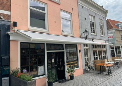 Sunmaster zonwering Restaurant Nopal Vlissingen